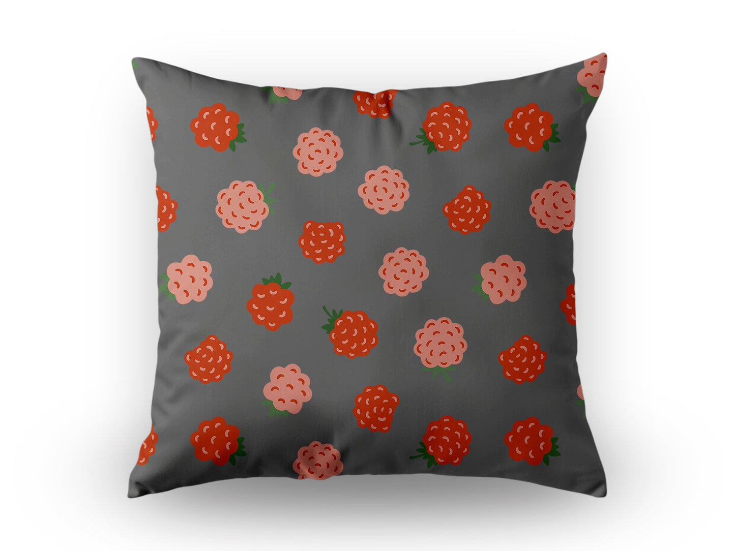 Outdoor Kissen Himbeeren – wasserabweisend, antibakteriell und waschbar - COL 2-5