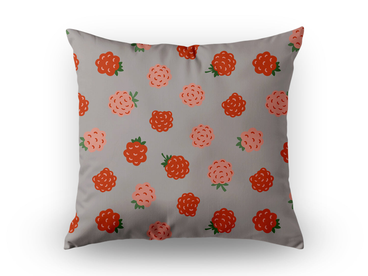 Outdoor Kissen Himbeeren – wasserabweisend, antibakteriell und waschbar - COL 2-5