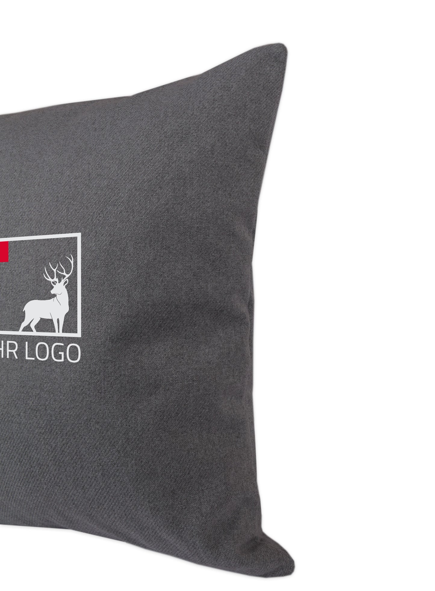 Coussin avec logo/texte imprimé, 45x45cm - MOODY