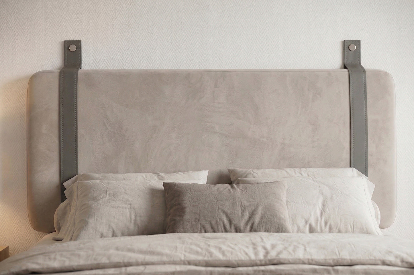 BED WALL CUSHION CALYPSO [VELVET]