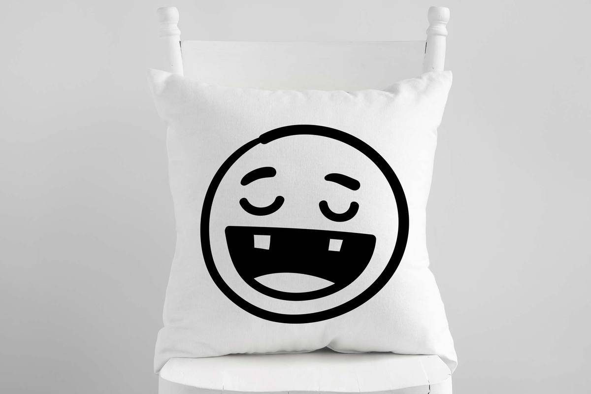 Dekokissen - Delight- Smiley #7