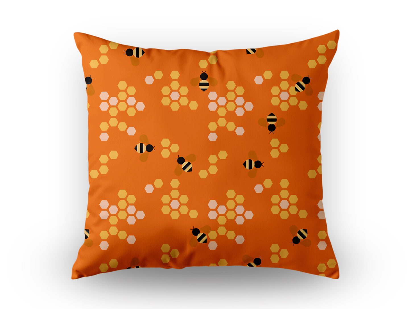 Outdoor Kissen; wetterfest & wasserabweisend - COL 5-1 Bienen & Blumen