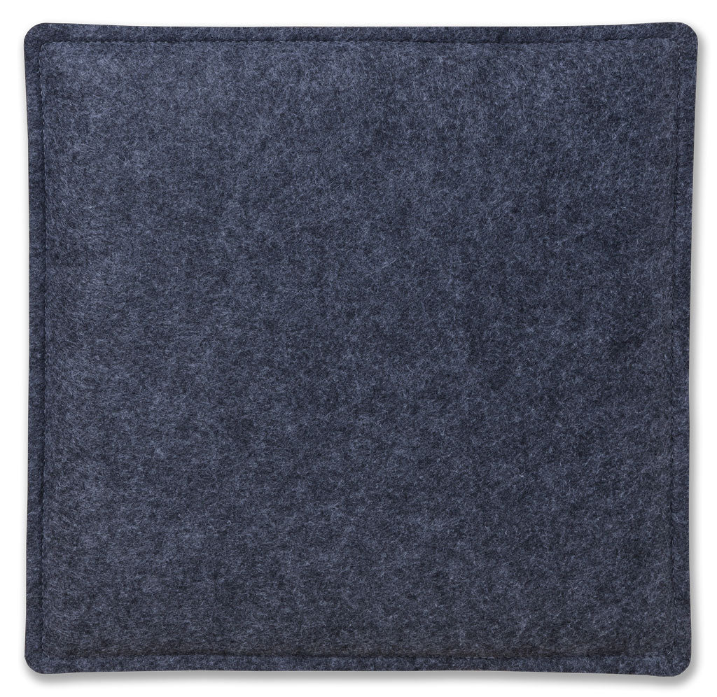 Coussin de siège en feutre imprimé