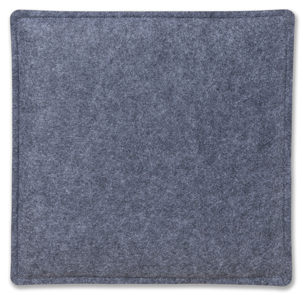 Coussin de siège en feutre imprimé