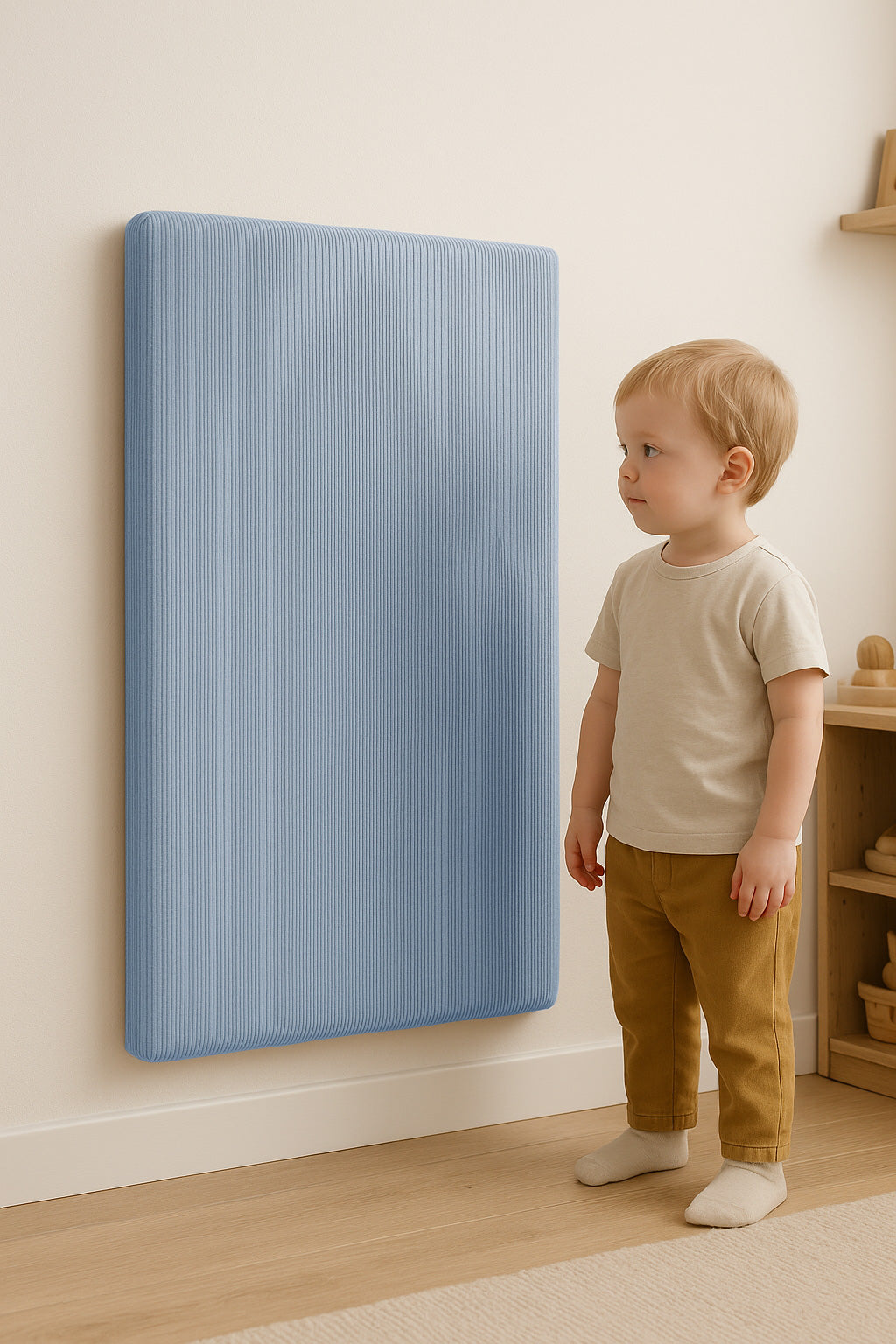 WANDSCHUTZ POLSTER KINDER [CORD] - WASCHBAR