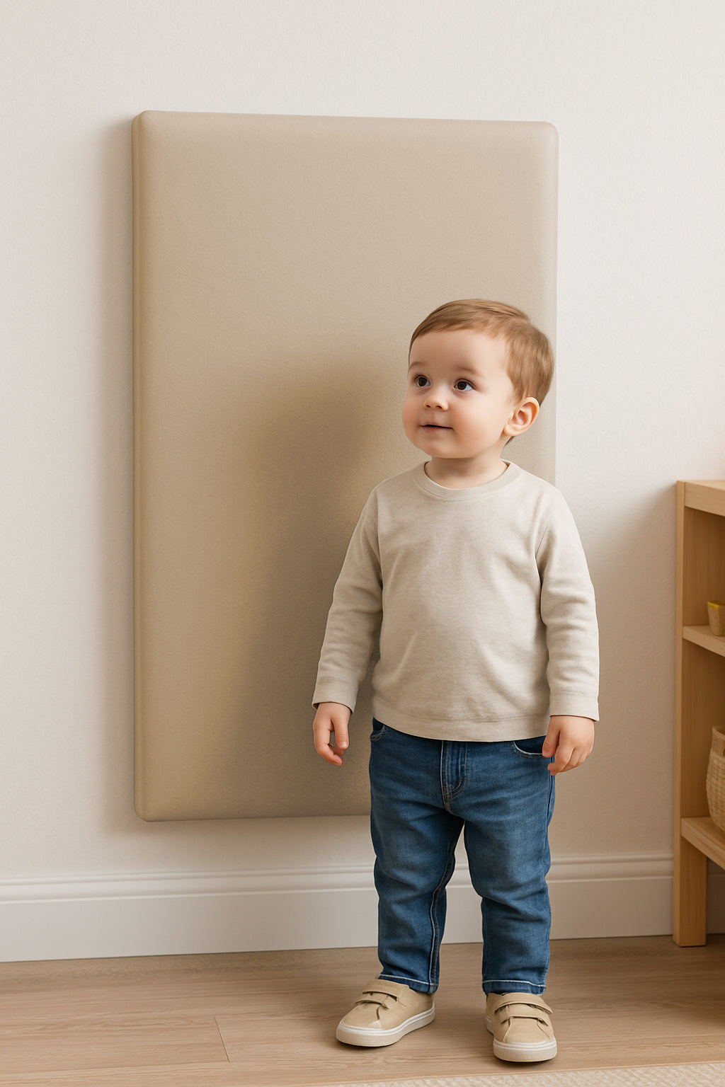 WANDSCHUTZ POLSTER KINDER [KUNSTLEDER]