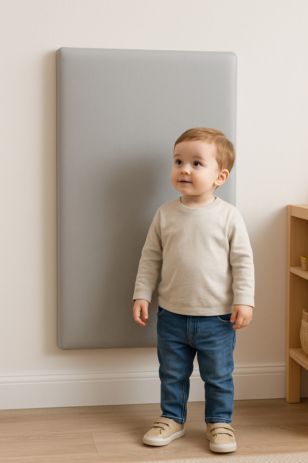 WANDSCHUTZ POLSTER KINDER [KUNSTLEDER]