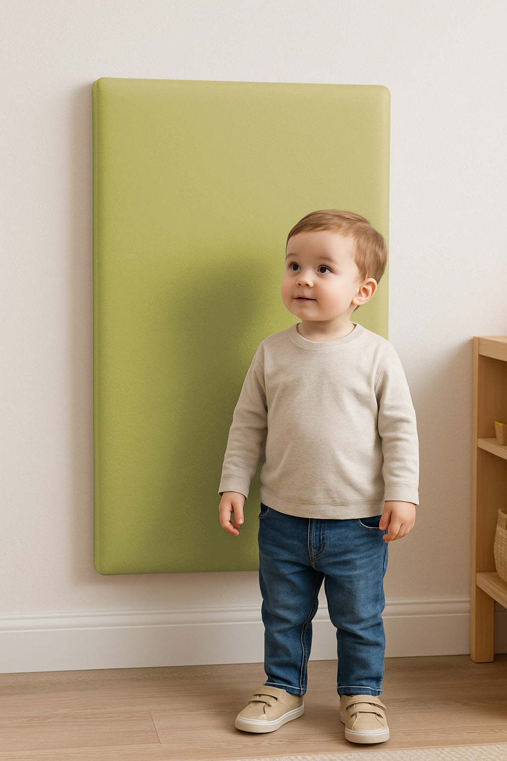 WANDSCHUTZ POLSTER KINDER [KUNSTLEDER]