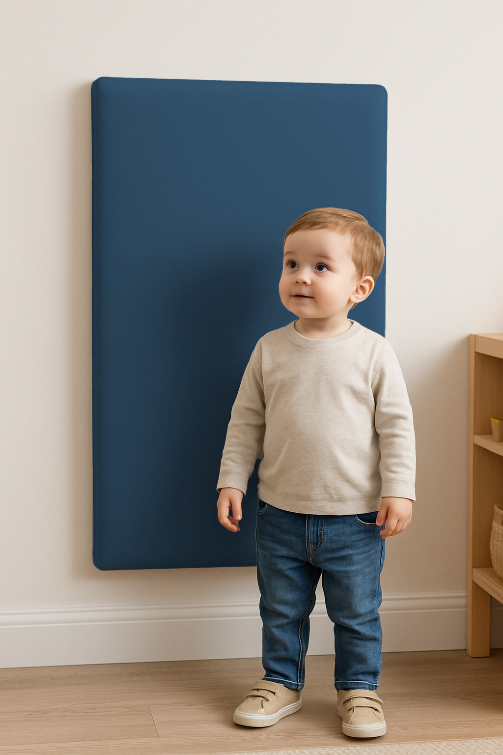 WANDSCHUTZ POLSTER KINDER [KUNSTLEDER]