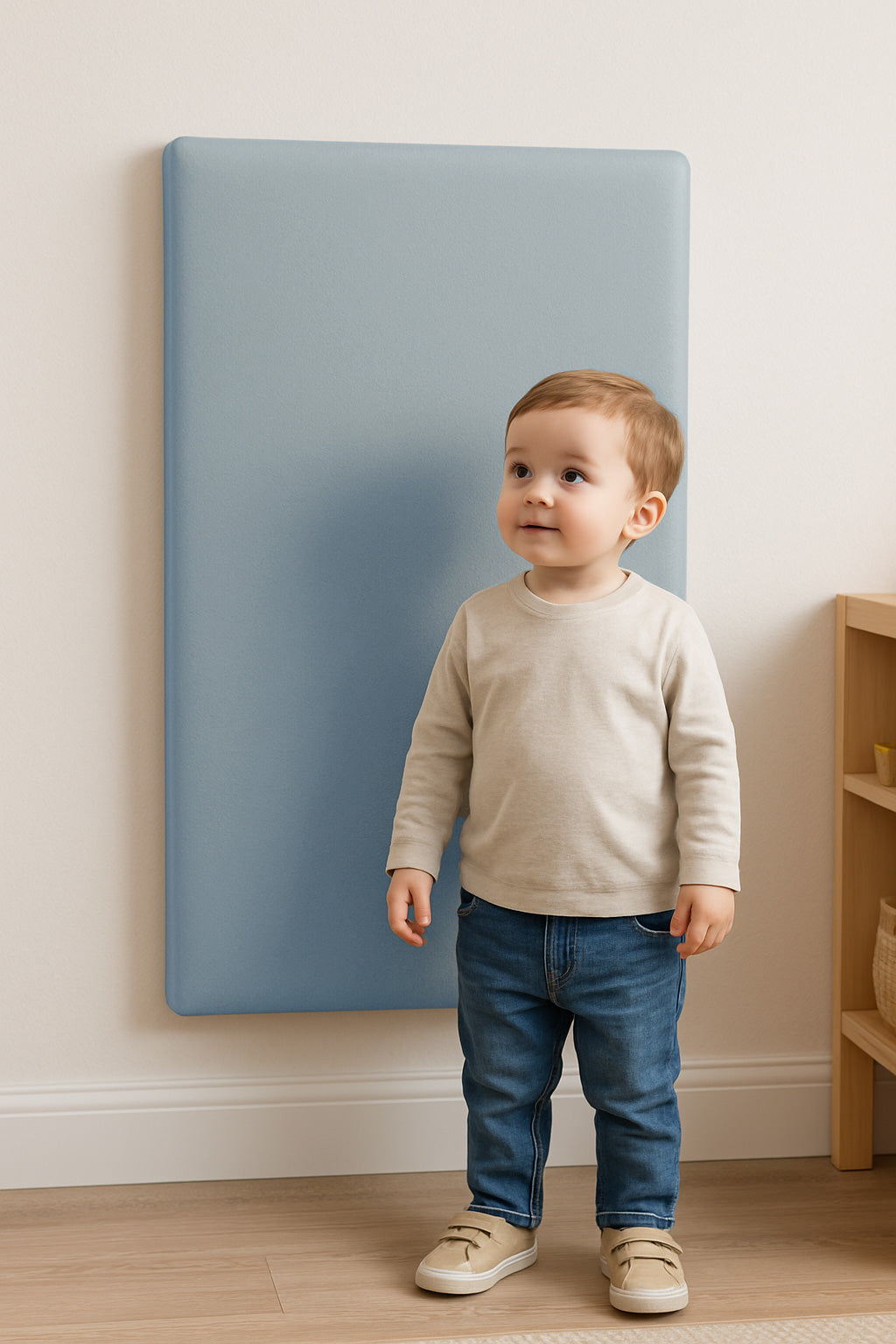 WANDSCHUTZ POLSTER KINDER [KUNSTLEDER]