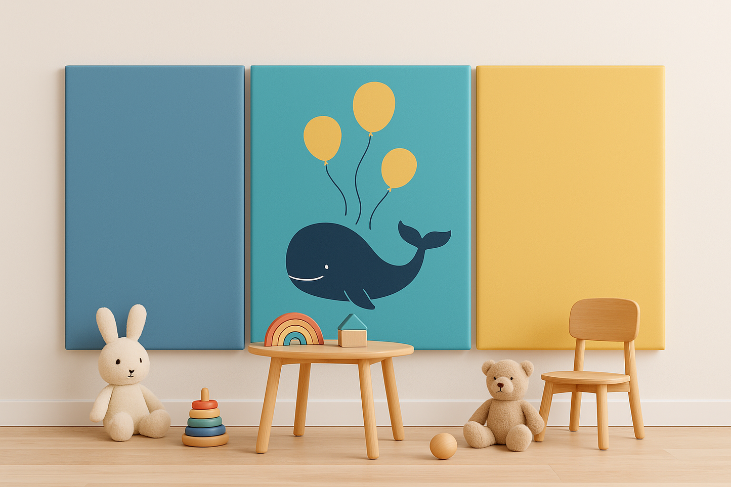 WANDSCHUTZ POLSTER KINDER [KUNSTLEDER]