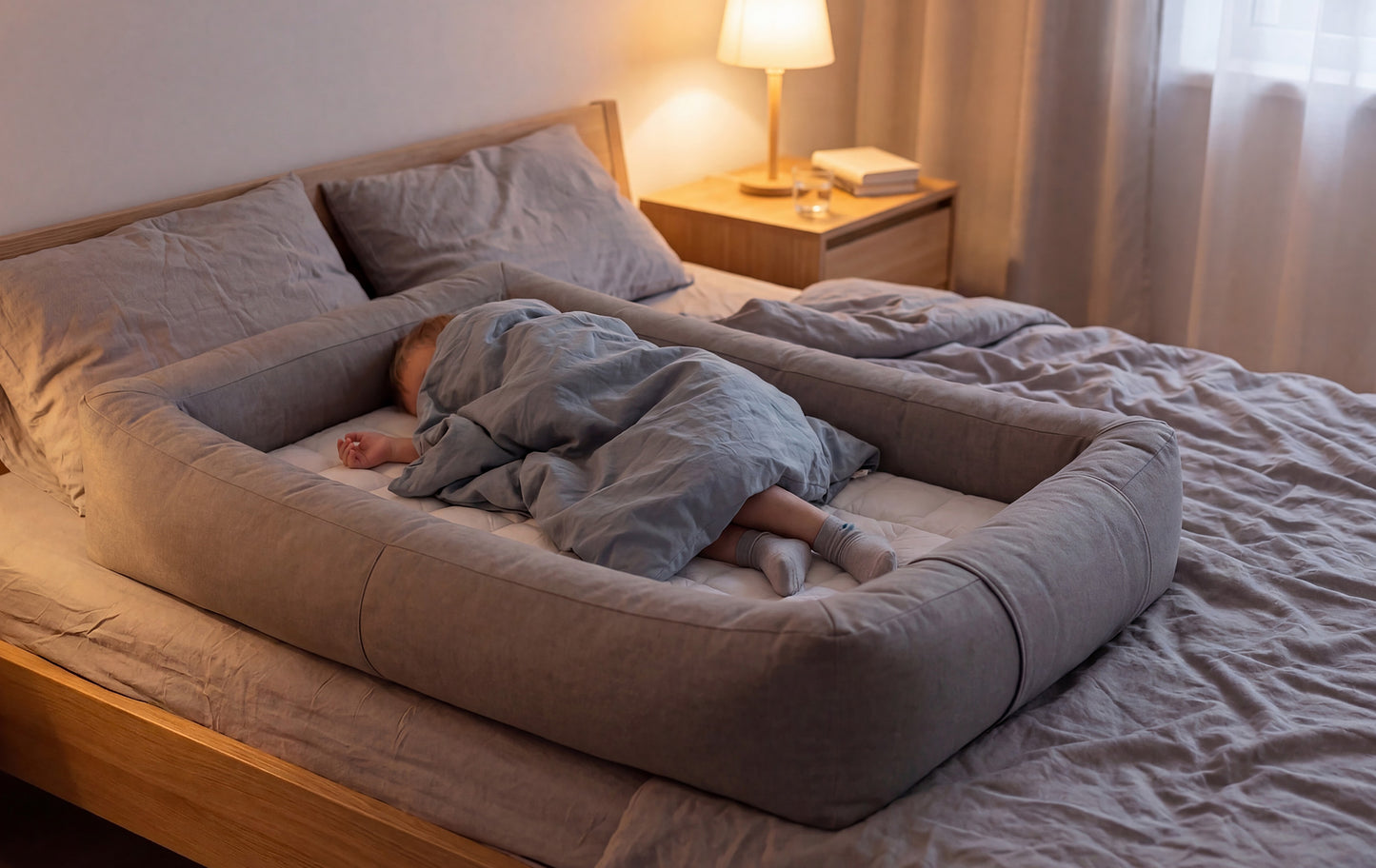 Lit enfant "FINN" - pliable et empilable